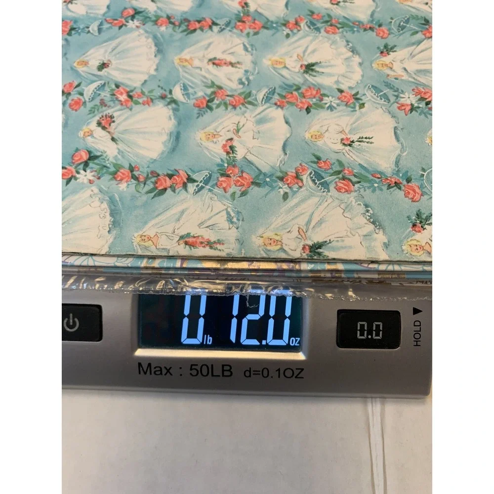 Vtg Mixed Lot Hallmark Rust Craft Wedding Shower Anniversary Gift Wrap Sheets